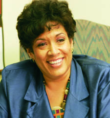 Pictured is Associate Professor Jamesena Talbott, D.M.