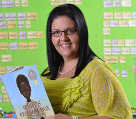 Pictured is elementary education alumna Michelle Graham.