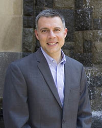 Pictured is Andrew Conte, director of the Center for Media Innovation. Photo |Shayna Mendez