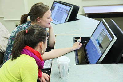 The Pioneer is published twice a semester by the students of Publications Production 1 and 2 (JOUR 308 and JOUR 310) courses. Photo by Andrew Weier