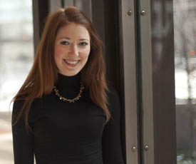Pictured is School of Communication alumna Stacey Simon.