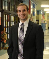 Pictured is educational adminstration alumnus Adam Sikorski.