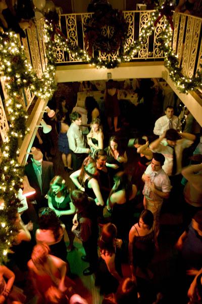 Students dance during the 2009 Snowflake Ball. | Photo by Bethany Foltz