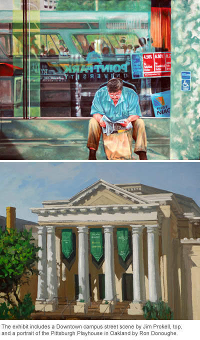 Two paintings by artist Jim Prokell are included in the Fall 2010 exhibit titled 