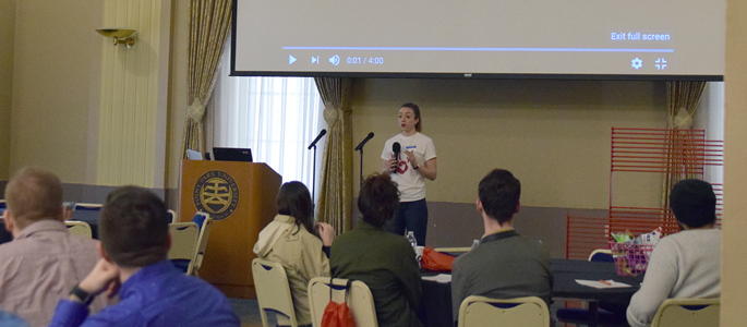 Pictured is the 2017 Student Summit “Looking Forward – Combatting Sexual Violence On Campus” hosted at Point Park University March 25, 2017.