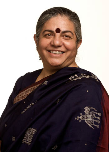 Pictured is international environmental activist Dr. Vandana Shiva who will speak at Point Park on Nov. 2, 2011.