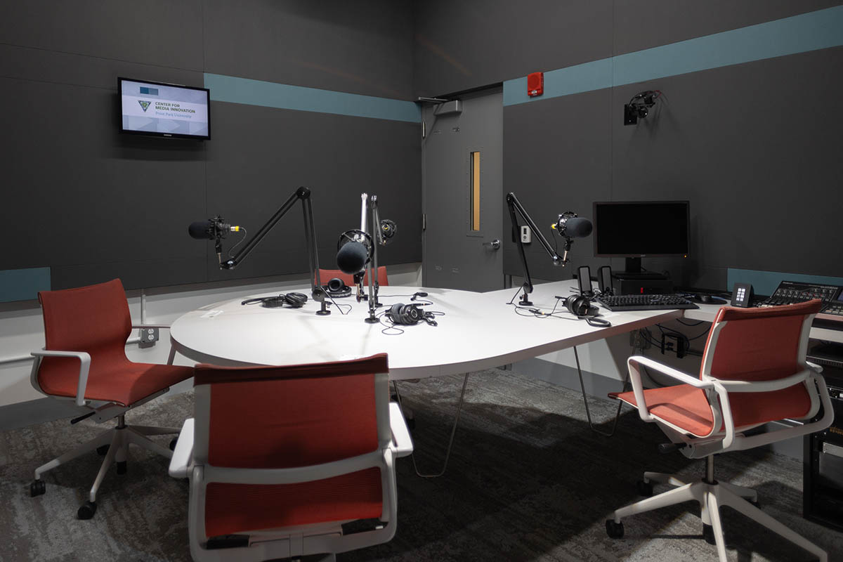 Radio studio in the CMI. Photo | John Altdorfer