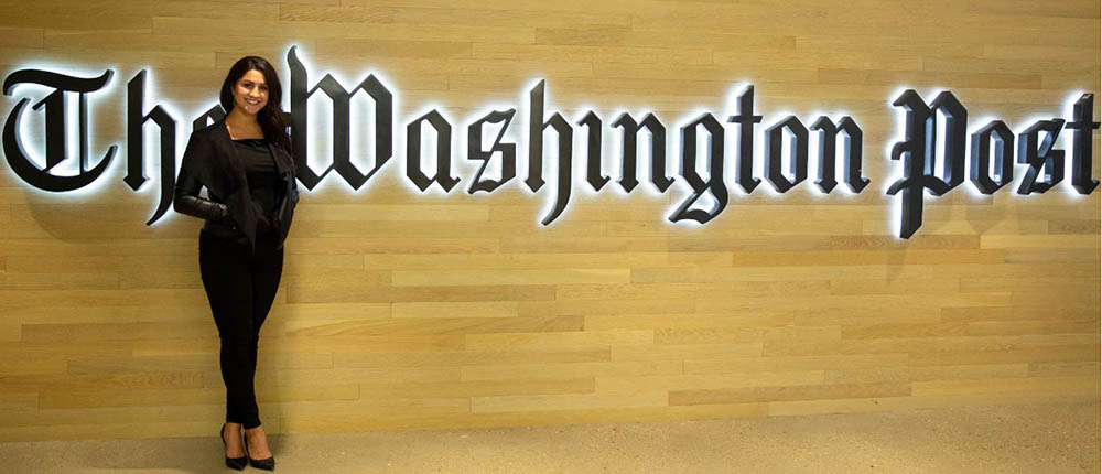 Pictured is Michele Tabaka at The Washington Post. Submitted photo