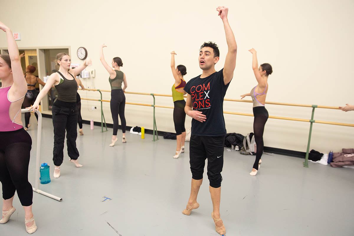 Complexions Contemporary Ballet master class at NHSDF 2023. Photo | Randall Coleman