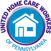 The United Home Care Workers of Pennsylvania logo.