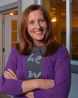Pictured is Deirdre Kane, a 2013 M.A. organizational leadership alumna, production analyst for Highmark and owner of 52nd Street Market. | Photo by Jim Judkis