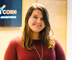 Pictured is SAEM alumna Baylee Zimmerman. Photo by Jared Murphy