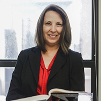 Pictured is Jayne Olshanski, CPA, MBA. Photo by Grace Ruiz