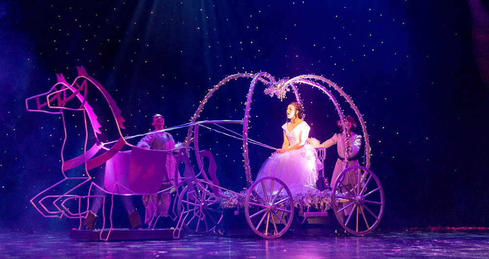 A scene from Cinderella at the Pittsburgh Playhouse. 