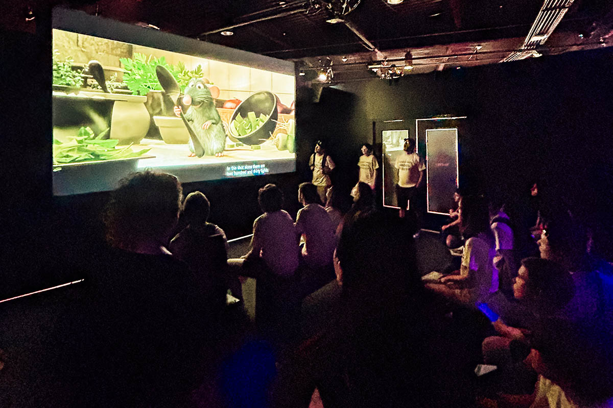 Students visited The Science of Pixar exhibit at the Carnegie Science Center. Photo | Ethan Stoner
