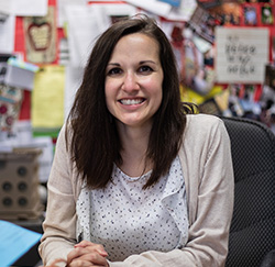 Pictured is Ed.D. alumna Dr. Stephanie White. Photo by Hannah Johnston.