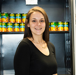 Pictured is criminal justice administration alumna Annie Fiffick. Photo by Brandy Richey.