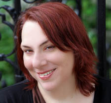 Pictured is Sarah Perrier, Ph.D., assistant professor of English.