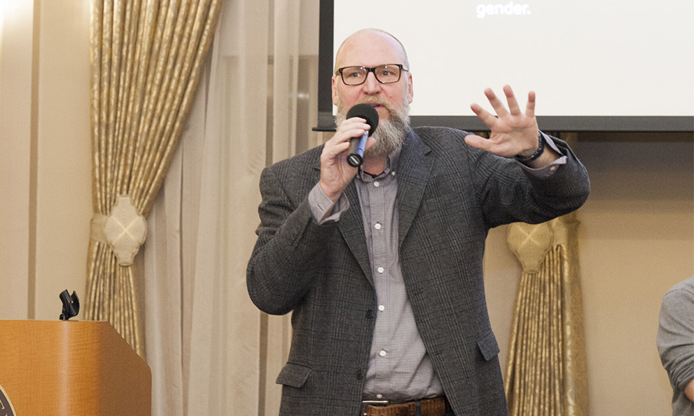 Pictured is Robert McInerney, Ph.D., professor of psychology