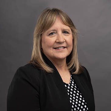 Pictured is Camille Downing, School of Communication senior lecturer.