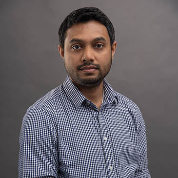 Pictured is Daud Isa, assistant professor of broadcasting, digital journalism and multimedia.