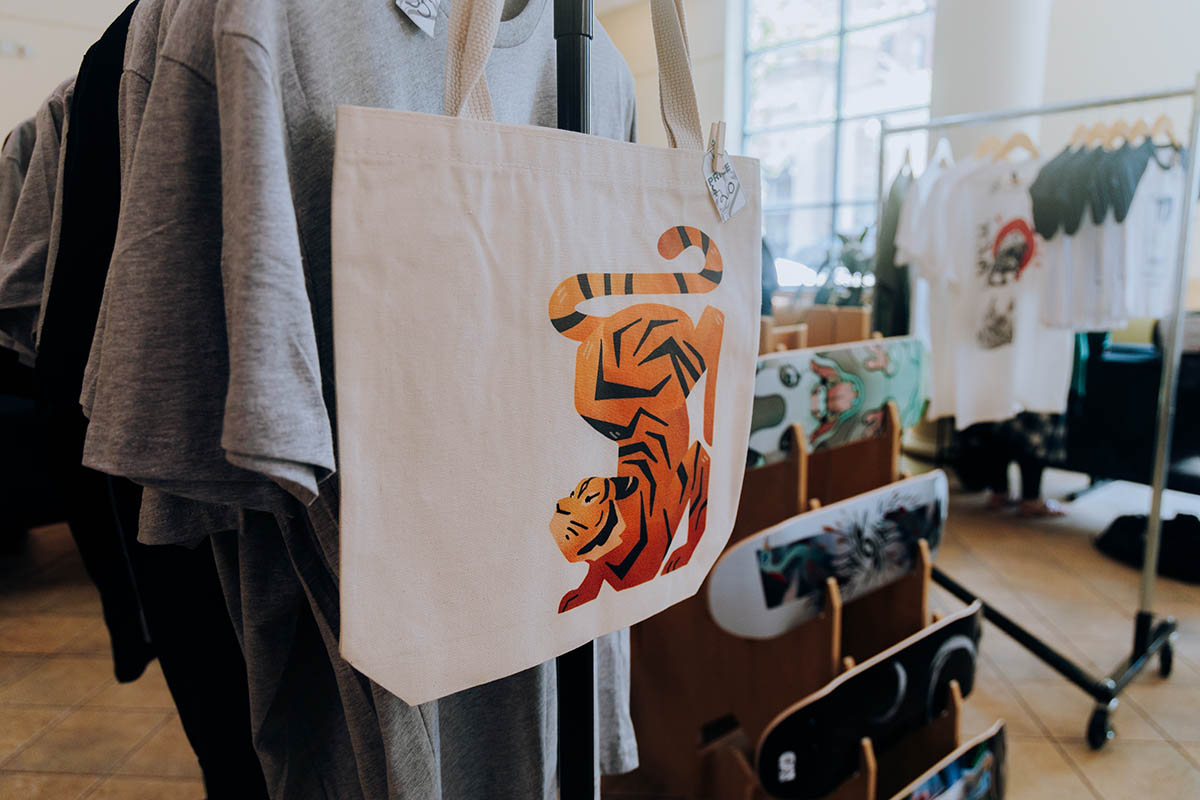 Of the Essence: A senior showcase and art market exploring the dimensionality of graphic design.