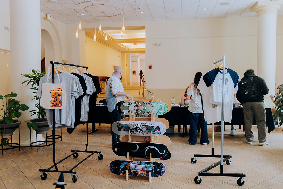 Of the Essence: A senior showcase and art market exploring the dimensionality of graphic design.