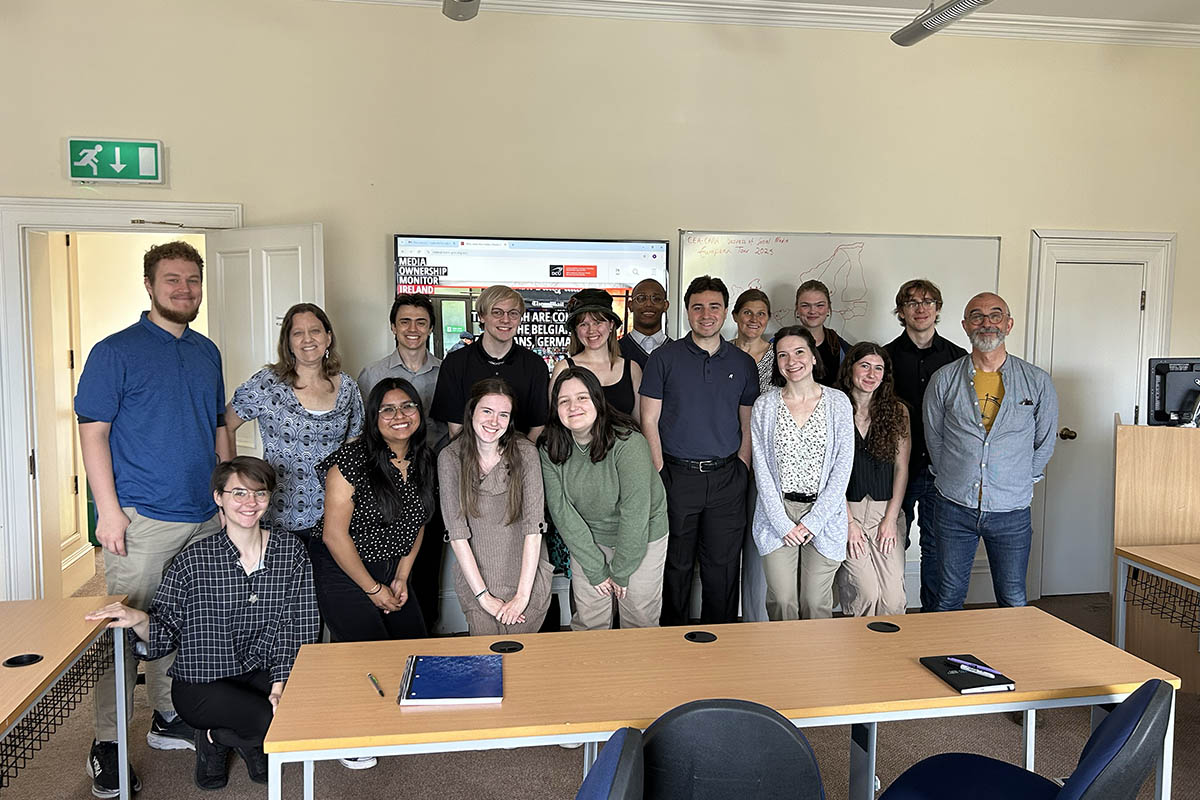 Point Park students and faculty visited Ireland for the International Media Trip. 