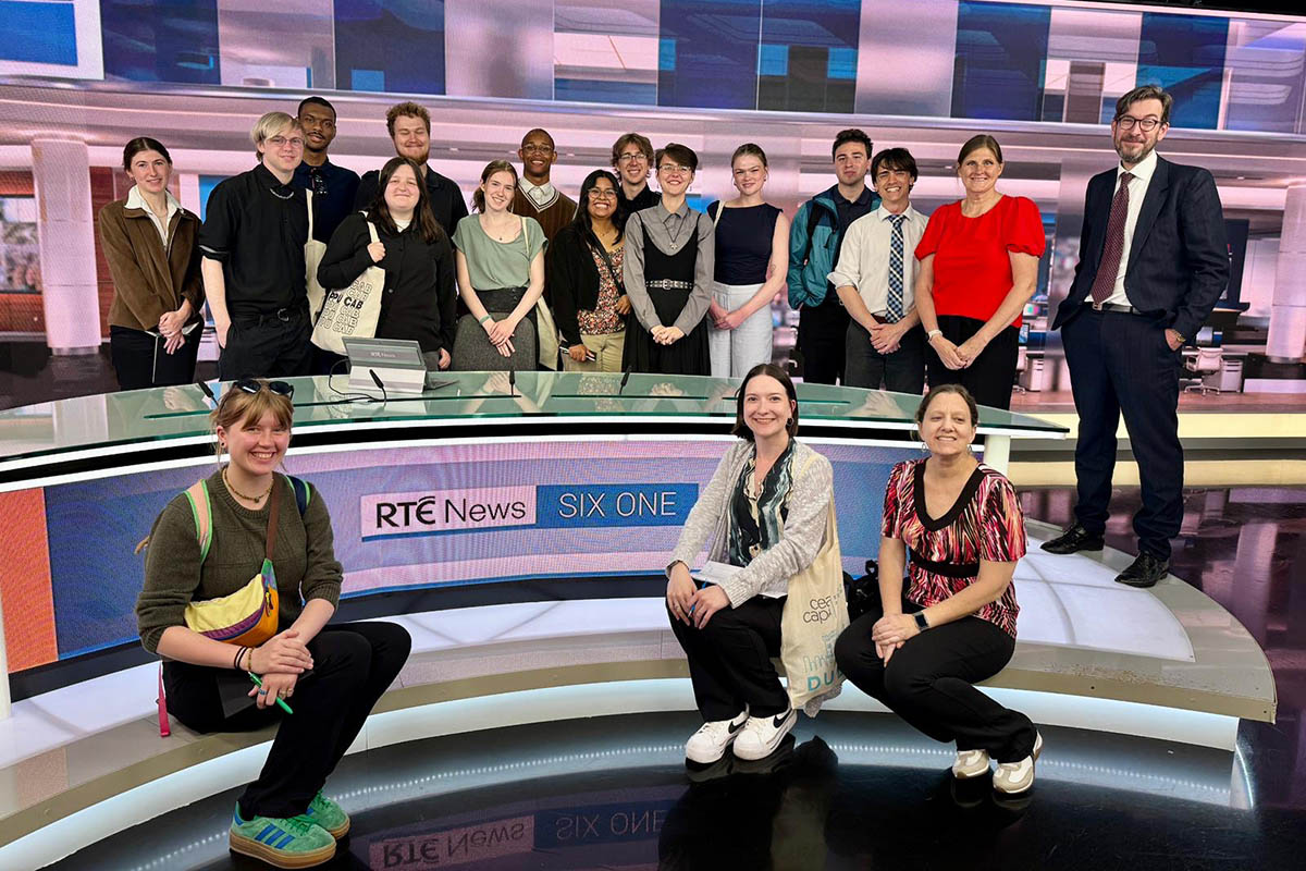 Point Park students and faculty visited Ireland for the International Media Trip. 