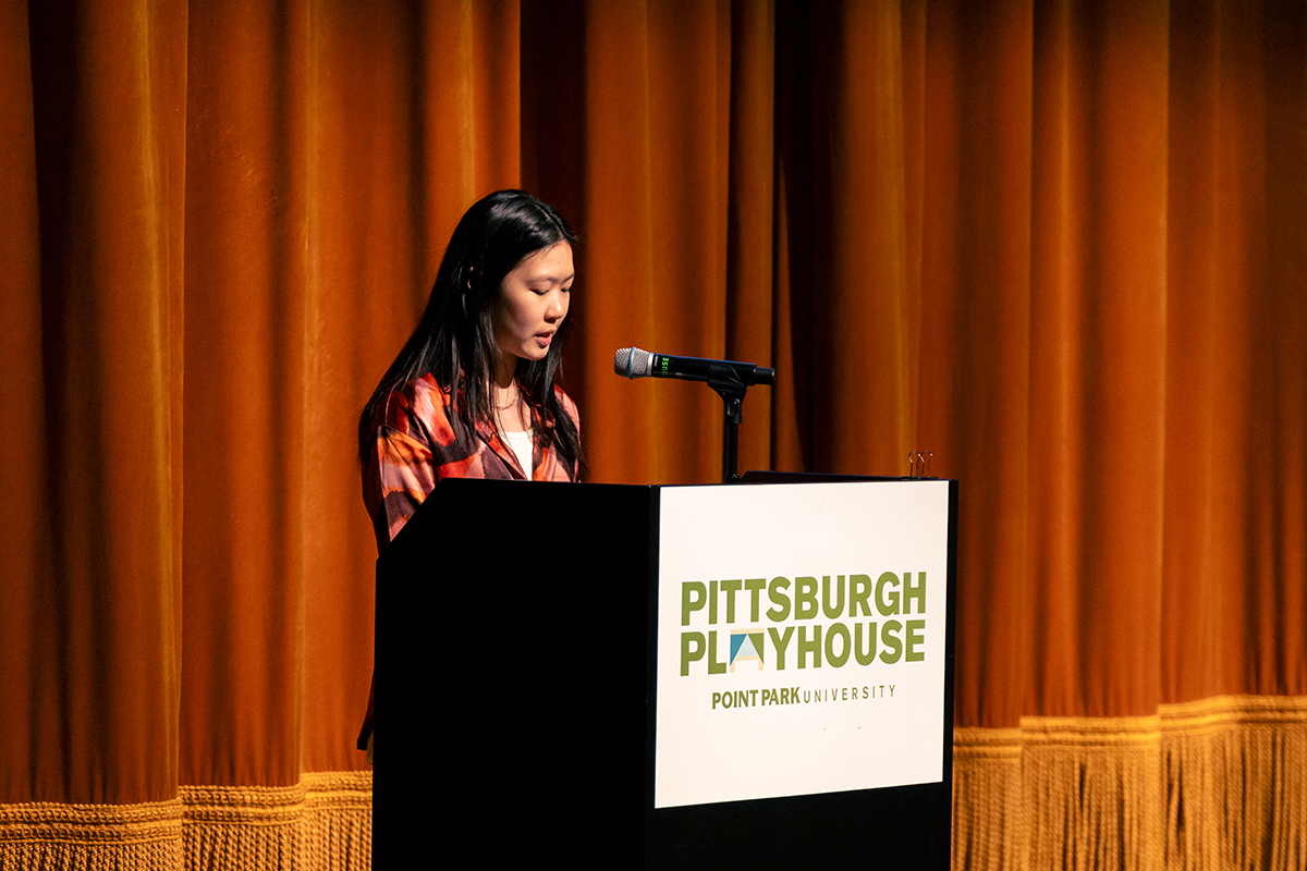 Pictured is Madeline Ng, American Voice nominee. Photo by Ethan Stoner.