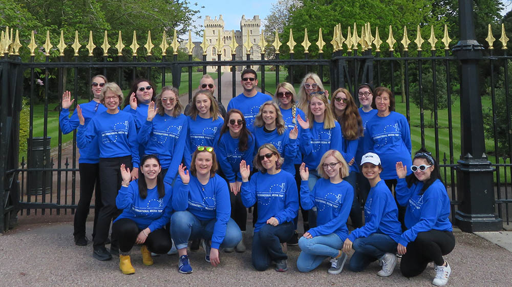 The International Media Class in the United Kingdom. Photo | Jan Getz