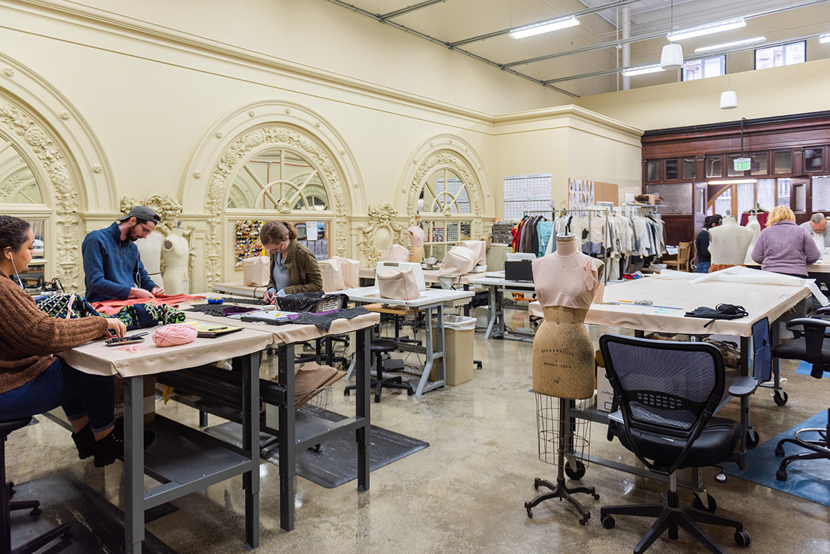 The costume studio in the Pittsburgh Playhouse. Photo | Nick Koehler