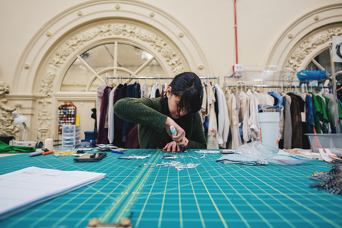 The costume studio in the Pittsburgh Playhouse. Photo | Chancelor Humphrey