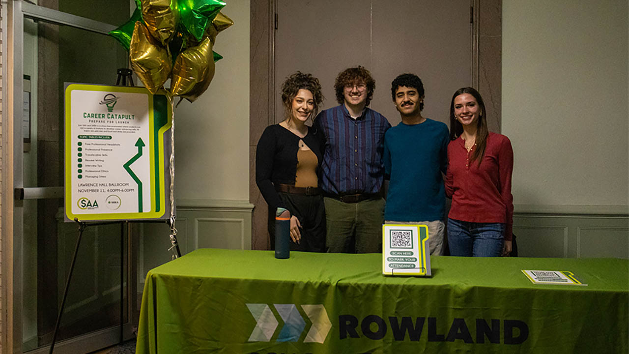 Career Catapult was designed to offer students a competitive edge when searching for jobs, bringing the Point Park University community together to share advice and get Pioneers the resources they need to thrive.