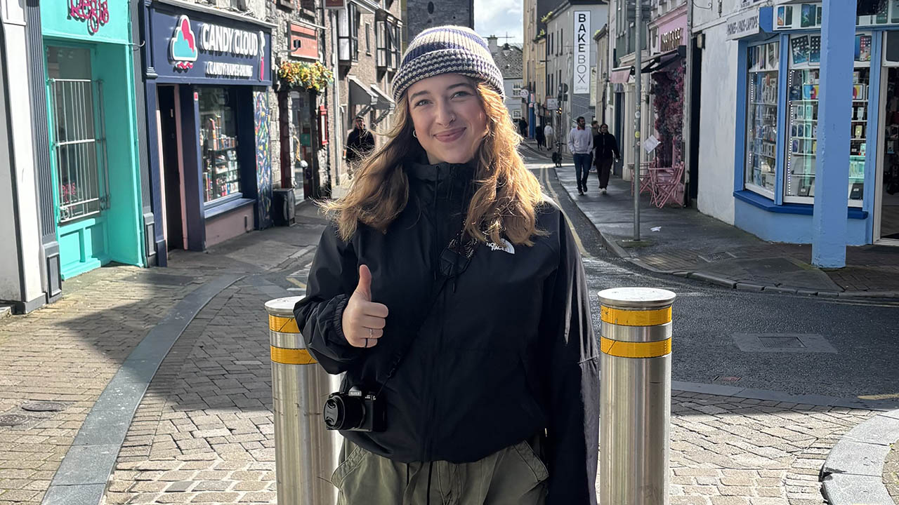 Pictured is Chloe Troutman in Ireland. Submitted photo. 