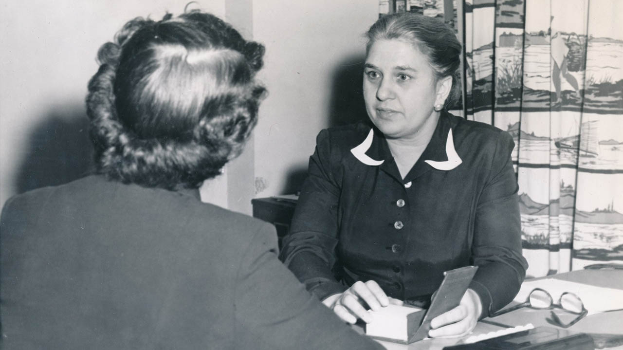 Pictured is Dorothy Finkelhor. 