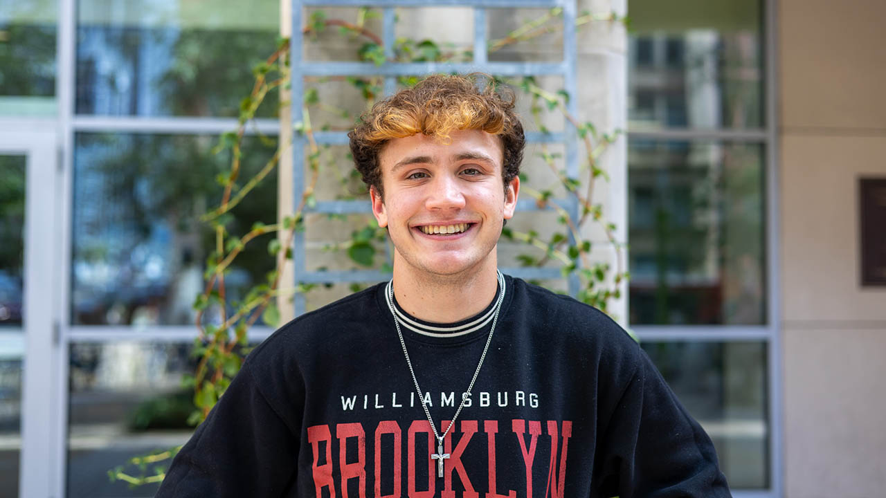 Pictured is Evan Beiter '27. Photo | Jacob White '29