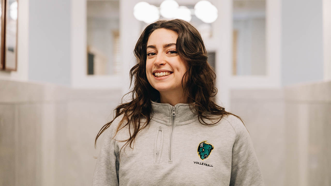 Pictured is Giulia Follador.
