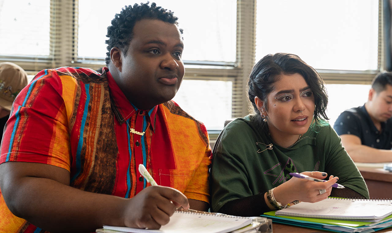 Pictured is Jaquel Spivey in Mean Girls.