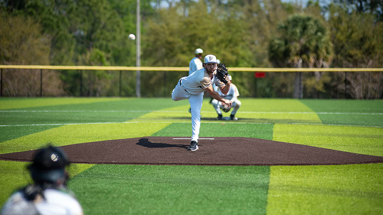 A photo from men's baseball. 