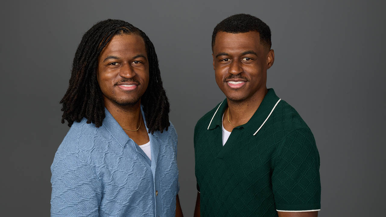 (L-R) Neiman and Aaron Outlen.