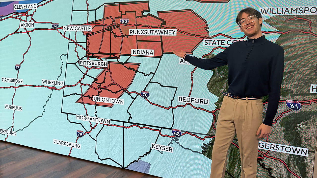 Pictured is Robert Fornataro at KDKA. 