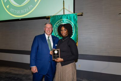 Jacqueline Roberson and Chris Brussalis