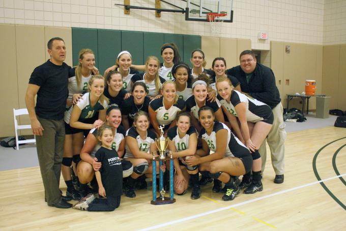 AMC Tournament Volleyball champs