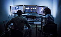 Cinema editing suite