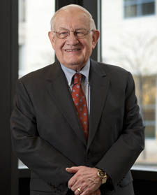 Pictured is Edward Wachter, J.D., professor of business management.