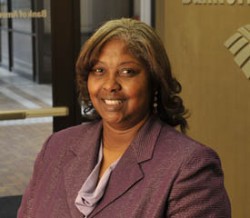 Pictured is information technology and management alumna Denice Withrow.