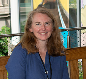 Pictured is MBA alumna Anne Fullenkamp. Photo by Brandy Richey.