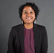 Pictured is Sera Mathew, Ph.D.