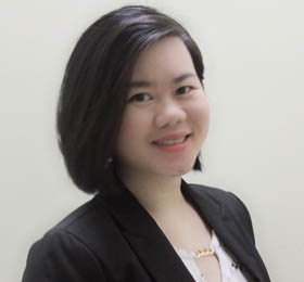 Pictured is M.B.A. alumna Anh Tran.